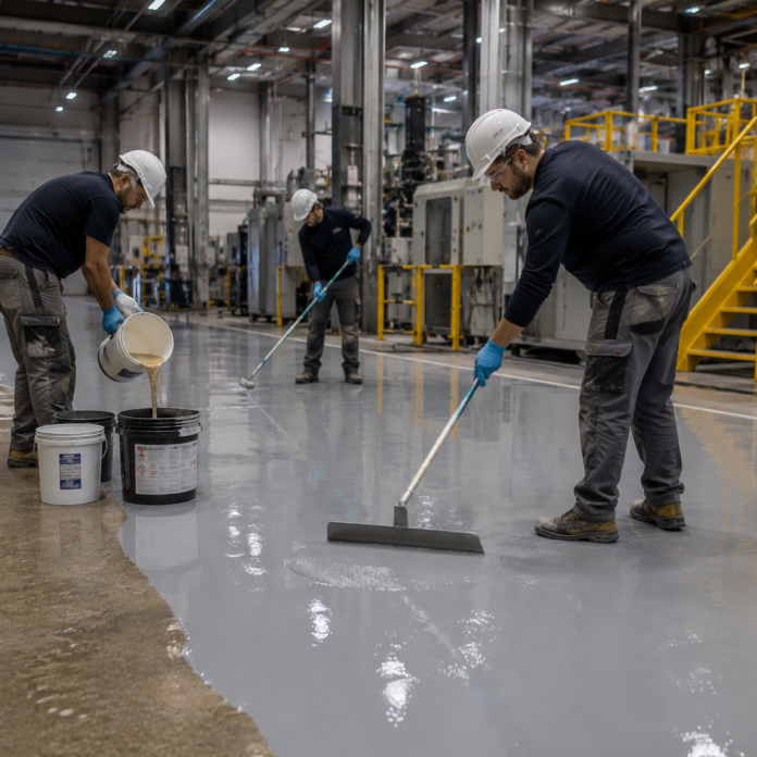 Aplicación de Resinas Industriales en Islas Canarias